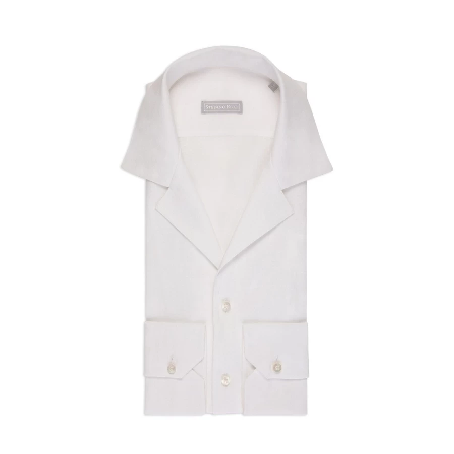 "Stefano Ricci Men's Handmade Orlando Shirt – Premium Luxury Dress Shirt"