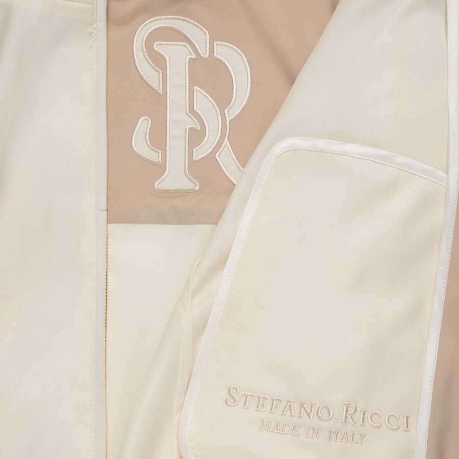 Stefano Ricci Men's Blouson Jacket in Color W006 | Premium Luxury Outerwear