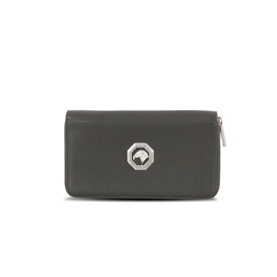 Stefano Ricci Handmade Calfskin Leather Wallet in V009 Brown - Premium Luxury Men's Accessory