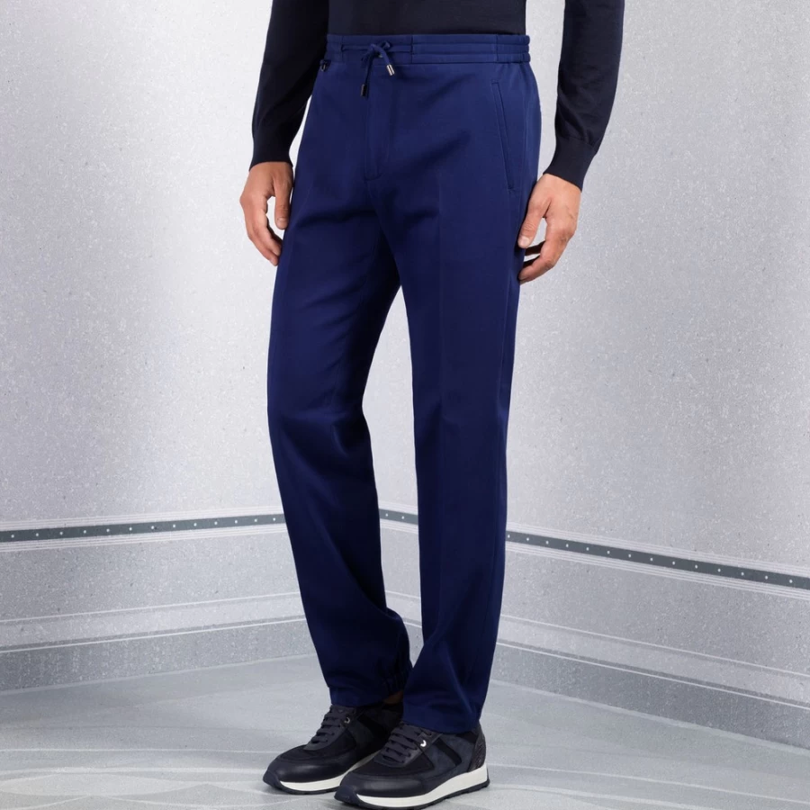 Stefano Ricci Men's Premium Sports Trousers for Athletic Comfort & Style