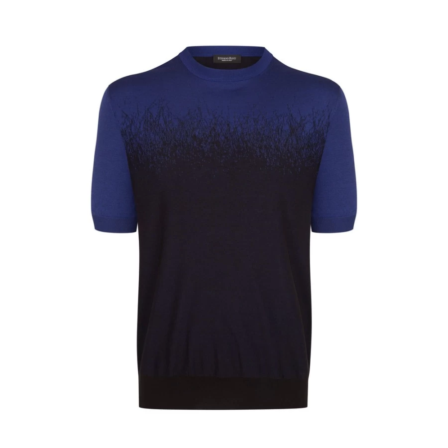 Stefano Ricci Men's Luxury Crewneck Sweater Premium Cotton Knitwear