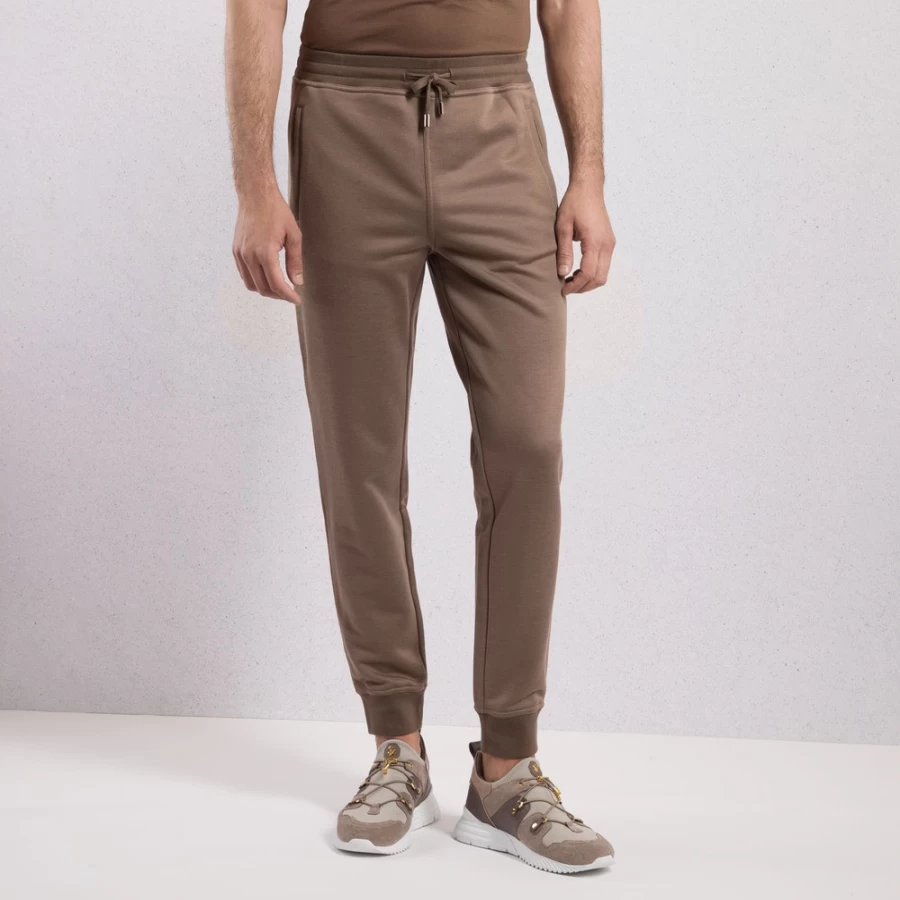 "Stefano Ricci Men's Luxury Jogging Trousers in Premium Fabric - Style T23103_2236"