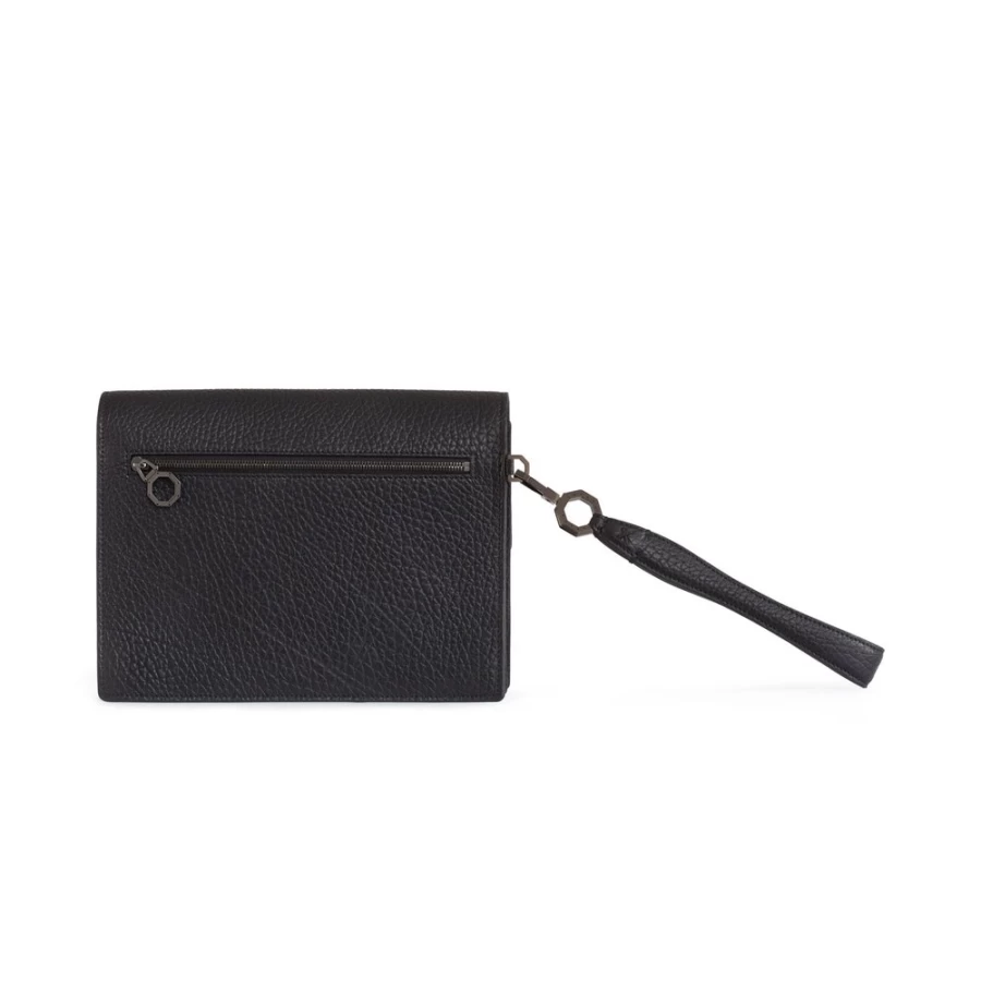 "Stefano Ricci Luxury Calfskin Leather Travel Pouch for Men - Premium Designer Organizer"