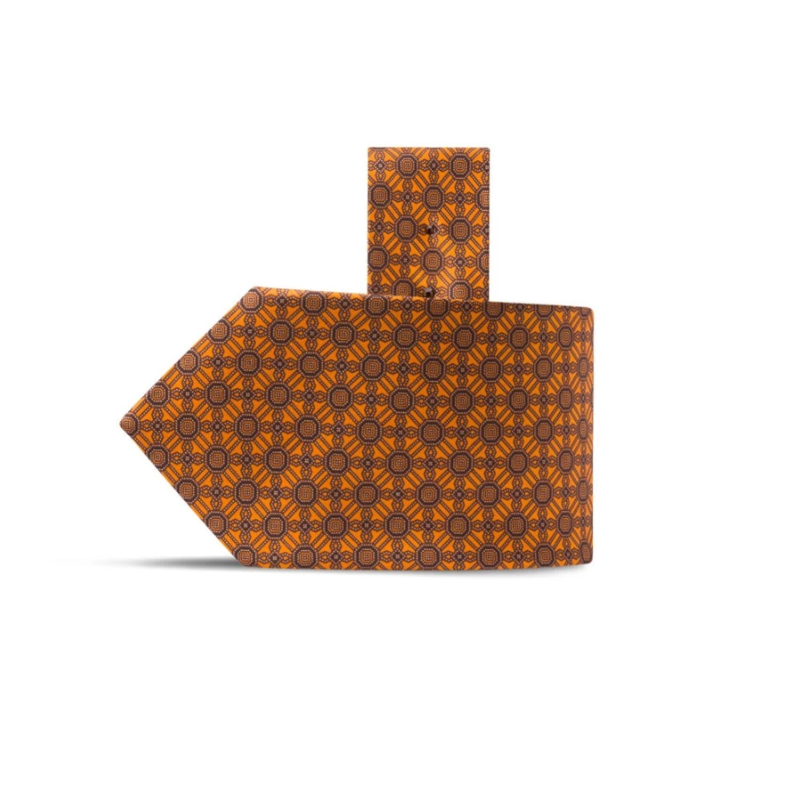 Stefano Ricci Luxury Hand-Printed Silk Tie in Elegant Color 37013_008
