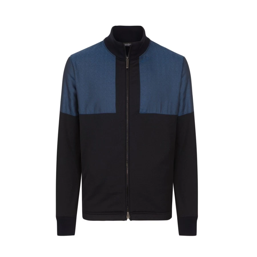 Stefano Ricci Men's Premium Jogging Suit Blouson Track Jacket for Athletic Comfort