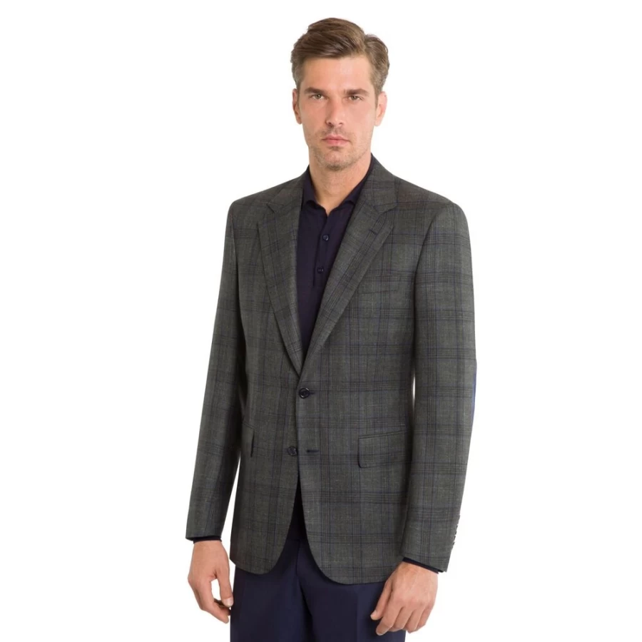 Stefano Ricci Men's Luxury Two-Button Jacket - Premium Formal Blazer for Gentlemen