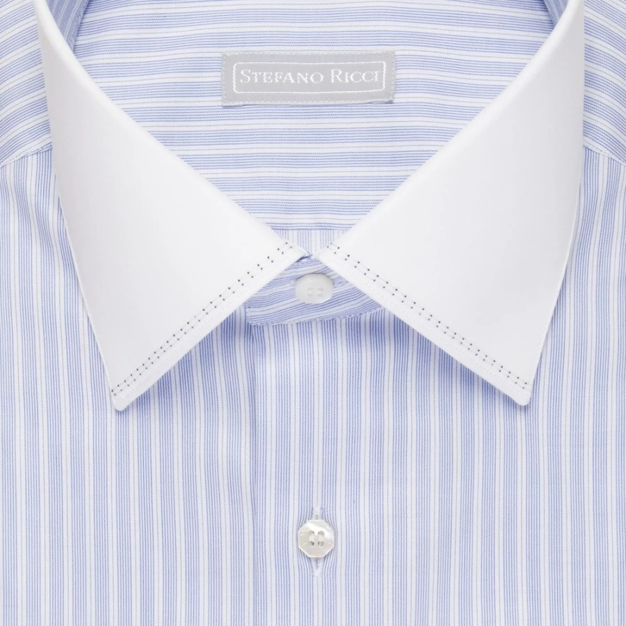 "Stefano Ricci Men's Handmade Asti Shirt – Premium Luxury Dress Shirt"