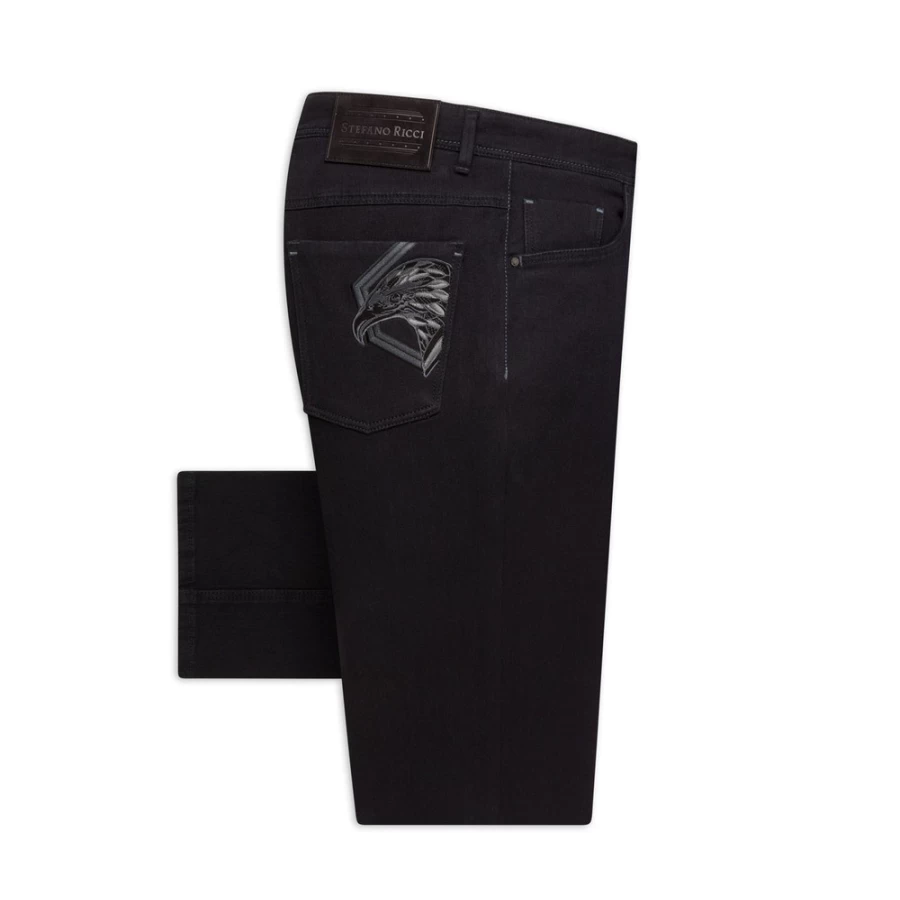 "Stefano Ricci Premium Men's Jeans – Luxury Denim for Men"