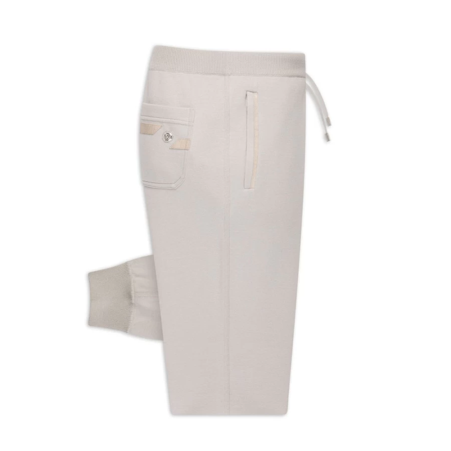 Stefano Ricci Men's Knit Jogging Pants in F22311_3219 - Premium Comfort & Style