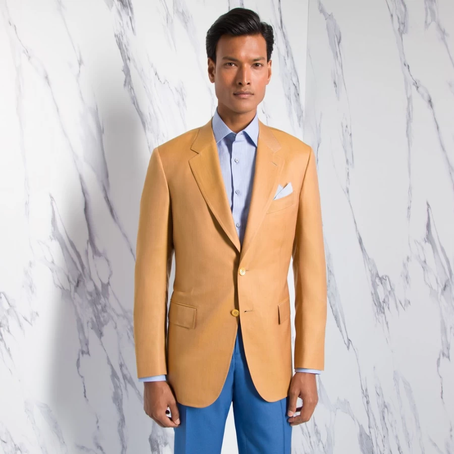 "Stefano Ricci Men's Luxury Two-Button Fiesole Jacket – Premium Formal Blazer"