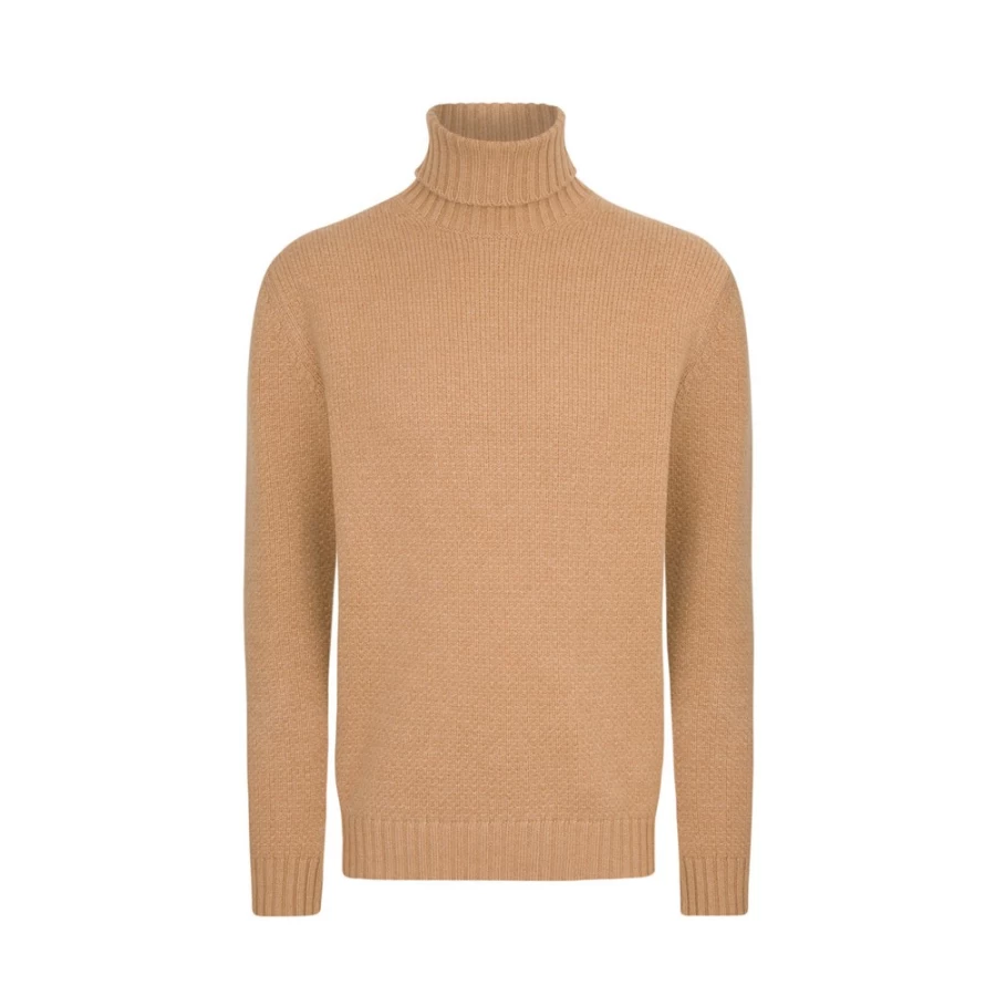 Stefano Ricci Men's Luxury Cashmere Turtleneck Sweater for Winter Warmth