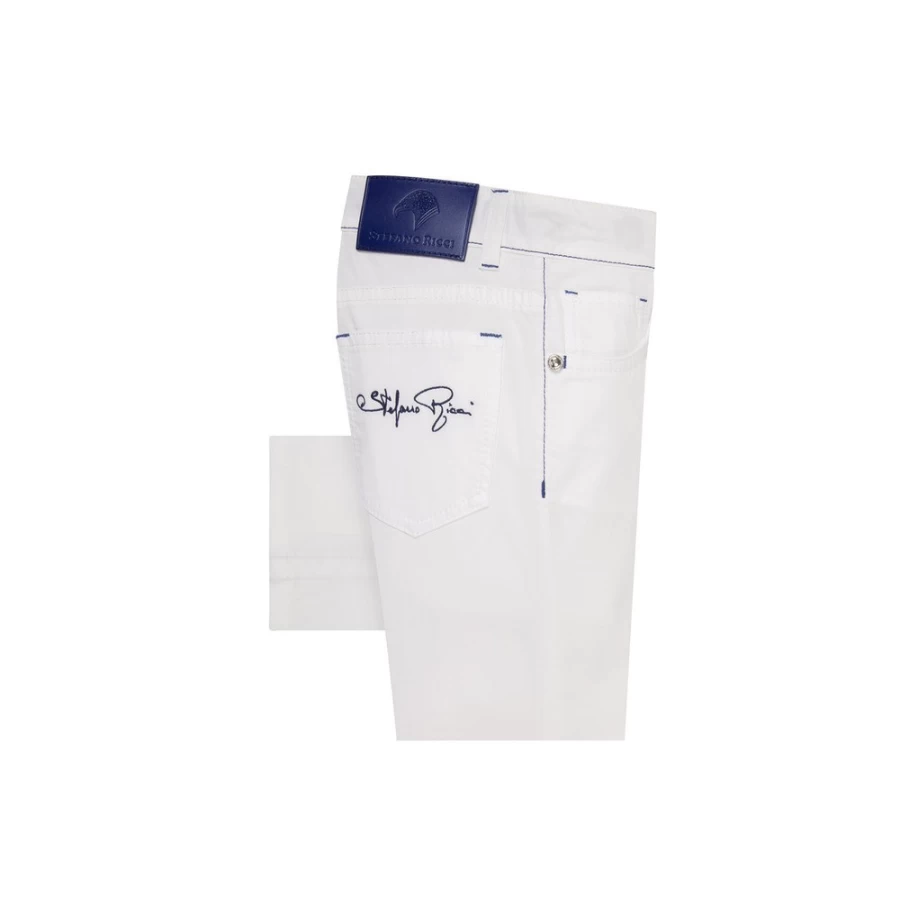 Stefano Ricci Junior Boys' Premium Denim Jeans for Stylish Comfort