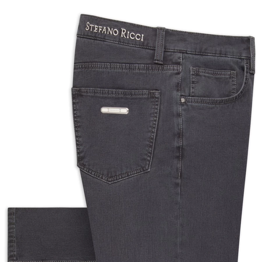 "Stefano Ricci Men's Premium Luxury Jeans for Style & Comfort"