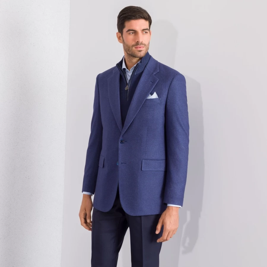 "Stefano Ricci Men's Classic Two-Button Jacket in Elegant Style | Co22Hc_5820 Color"