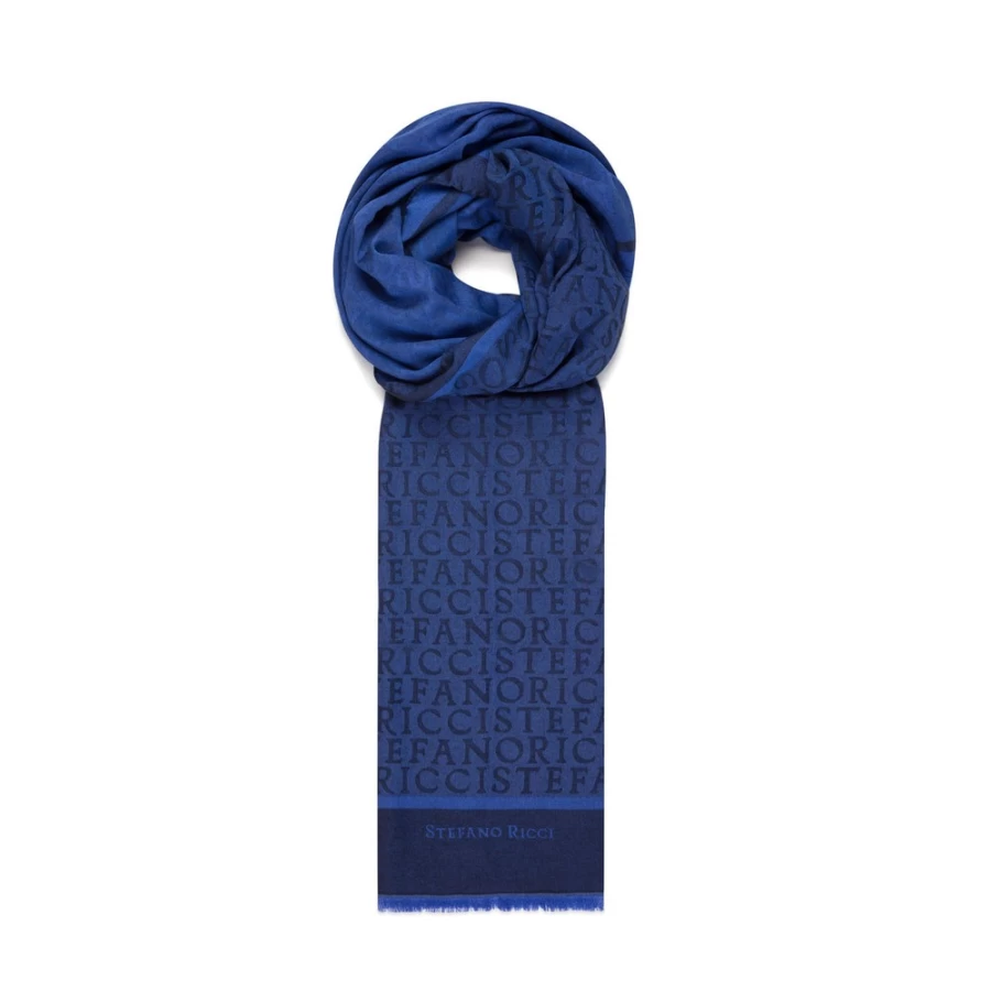 "Stefano Ricci Luxury Silk and Cashmere Scarf – Premium Winter Accessory for Men & Women"