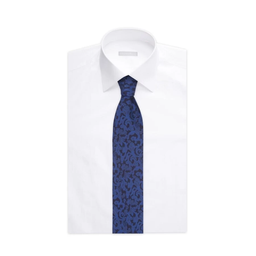 Stefano Ricci Luxury Silk Twill Tie Handcrafted Printed Designer Necktie