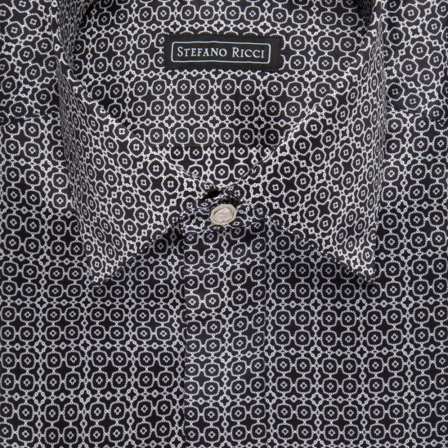 Stefano Ricci Men's Handmade Ivrea Shirt – Luxury Italian Cotton Dress Shirt