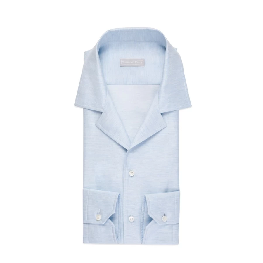 "Stefano Ricci Men's Handmade Miami Shirt – Premium Luxury Designer Polo"