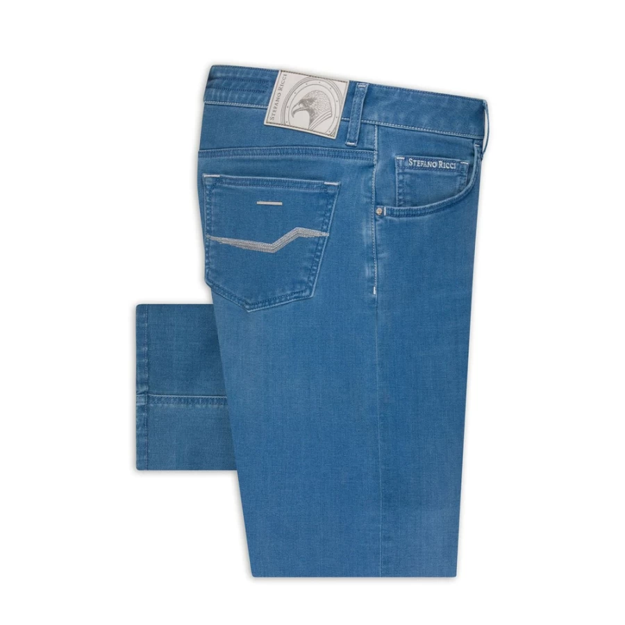 "Stefano Ricci Men's Premium Luxury Jeans for Style & Comfort"