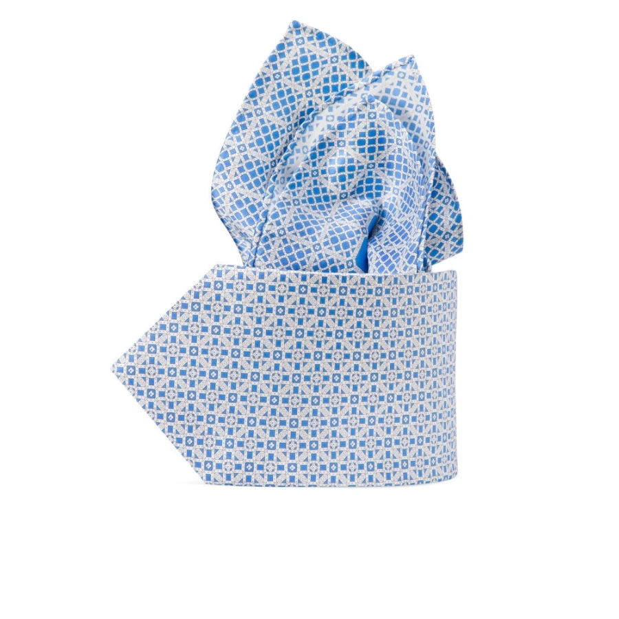 Stefano Ricci Luxury Hand-Printed Silk Tie Set for Men - Premium Designer Necktie Collection
