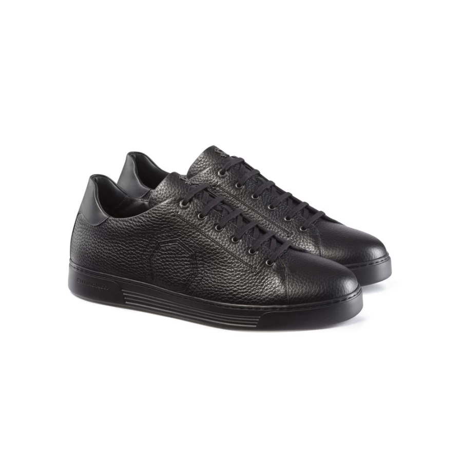 Stefano Ricci Luxury Calfskin Leather Sneakers for Men - Premium Italian Designer Shoes
