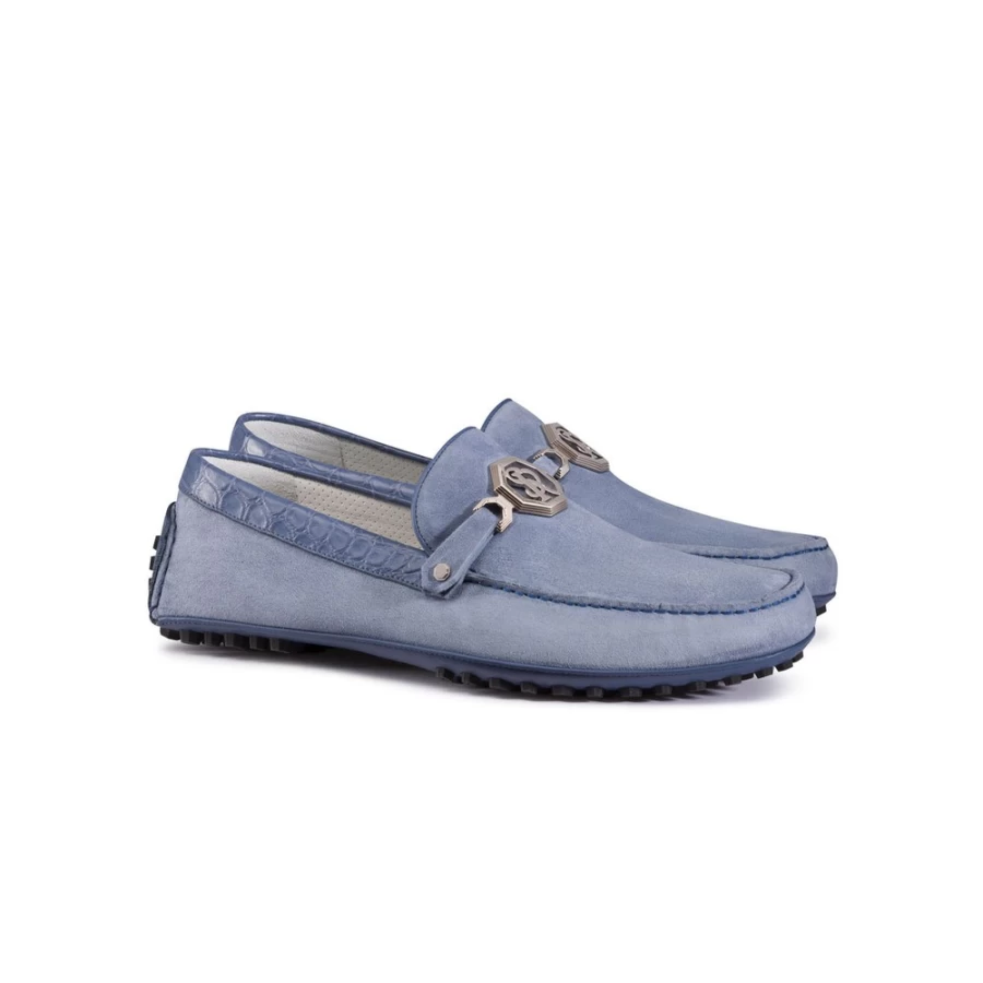 "Stefano Ricci Luxury Men's Driving Loafers – Premium Italian Leather Comfort Shoes"