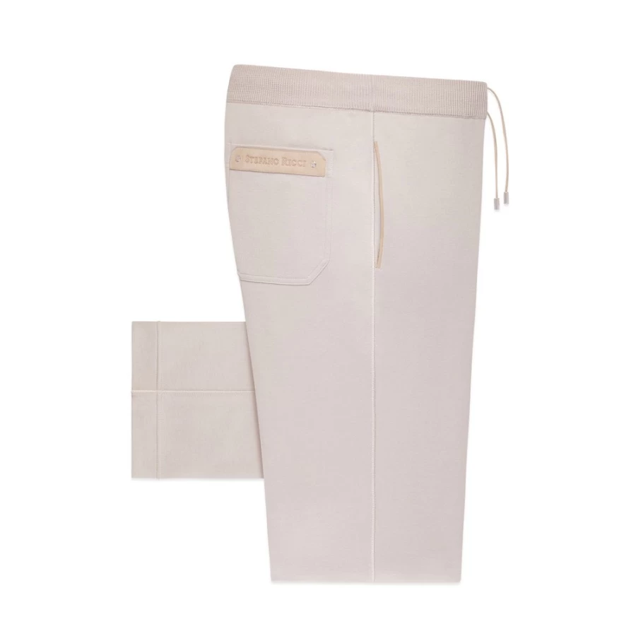 "Stefano Ricci Men's Luxury Knit Trousers – Premium Comfort & Style"