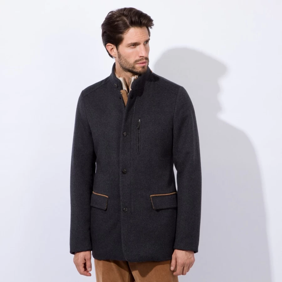Stefano Ricci Men's Luxury Cashmere Field Jacket – Premium Outerwear for Elegant Style