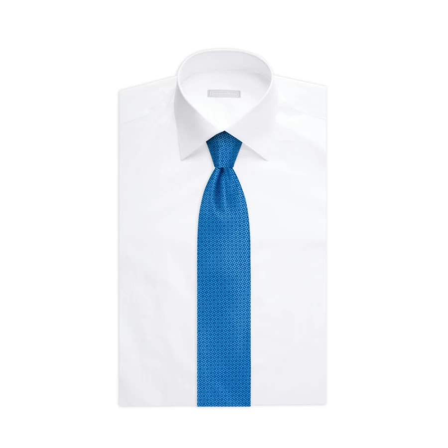 Stefano Ricci Luxury Hand-Printed Silk Tie in Elegant Color 37041_005
