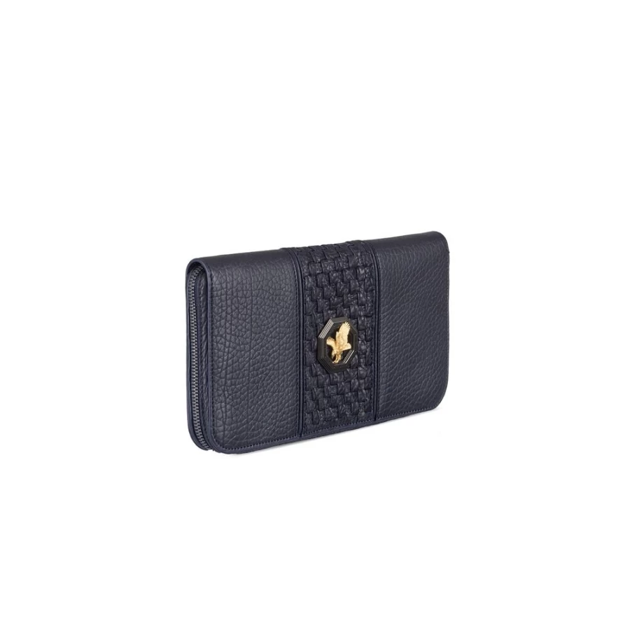 "Stefano Ricci Handmade Premium Calfskin Travel Wallet for Men – Luxury Leather Passport Holder"