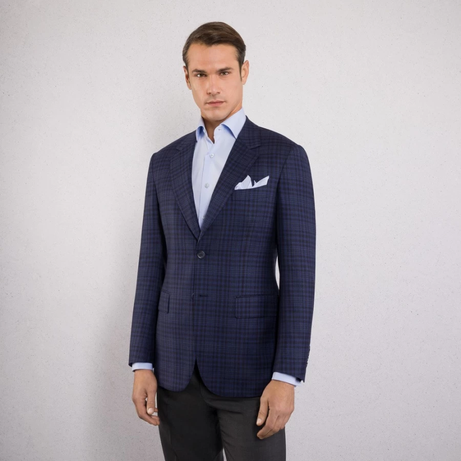 Stefano Ricci Men's Two-Button Fiesole Luxury Jacket for Elegant Style