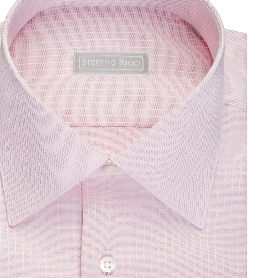 "Stefano Ricci Men's Handmade Roma Shirt – Premium Luxury Italian Dress Shirt"
