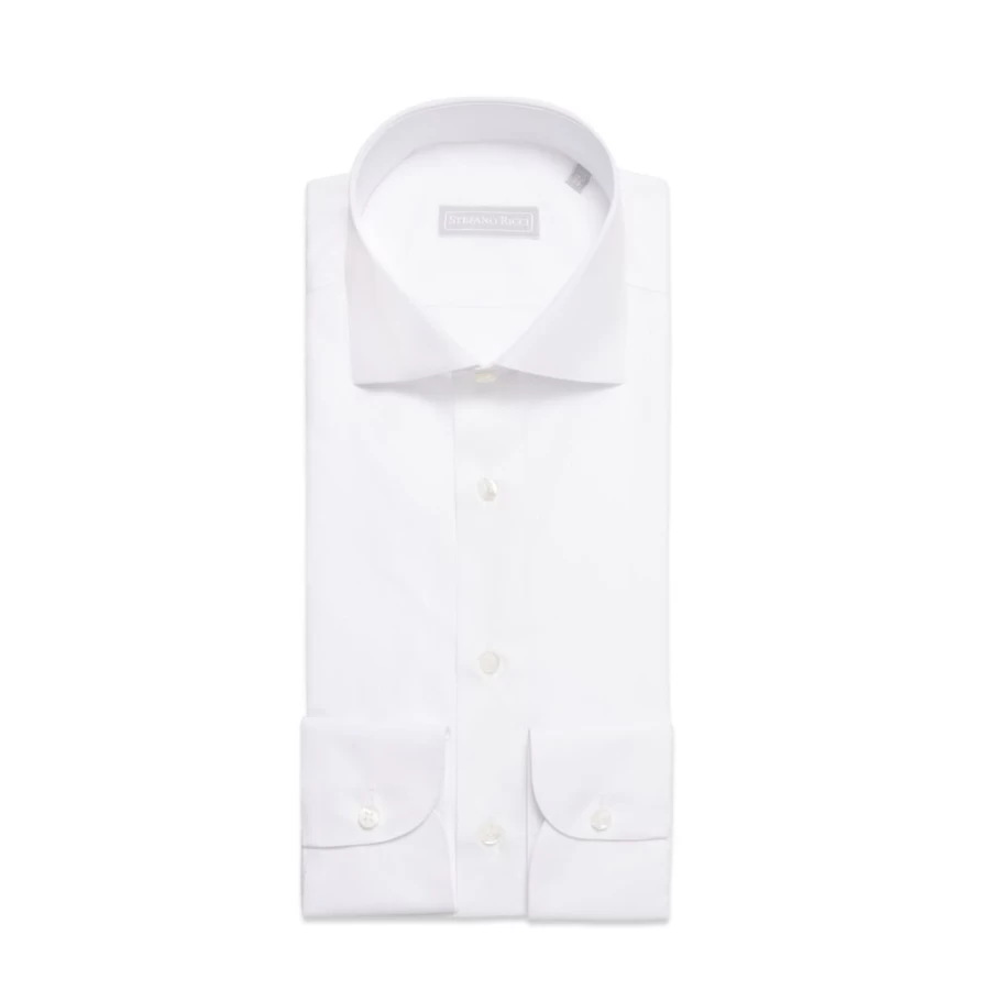 Stefano Ricci Men's Handmade Napoli Shirt – Premium Luxury Italian Dress Shirt