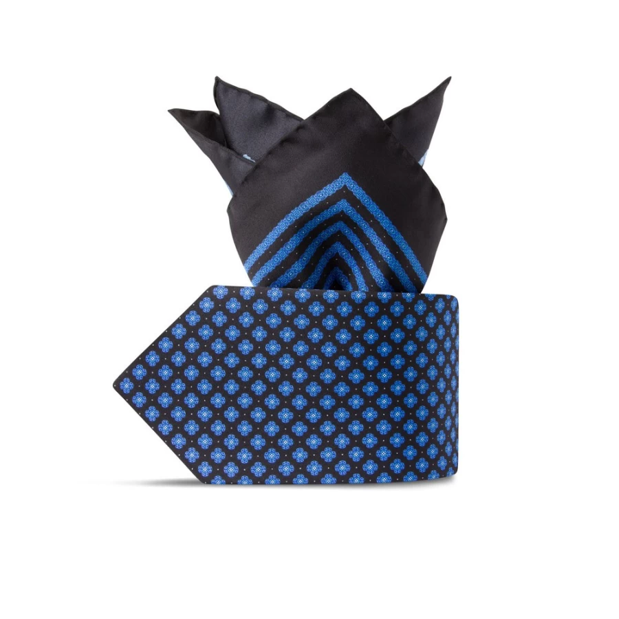 Stefano Ricci Luxury Hand-Printed Silk Tie Set in Elegant Design