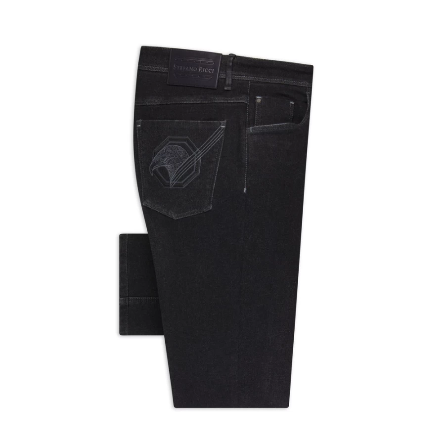 "Stefano Ricci Men's Premium Luxury Jeans for Style & Comfort"