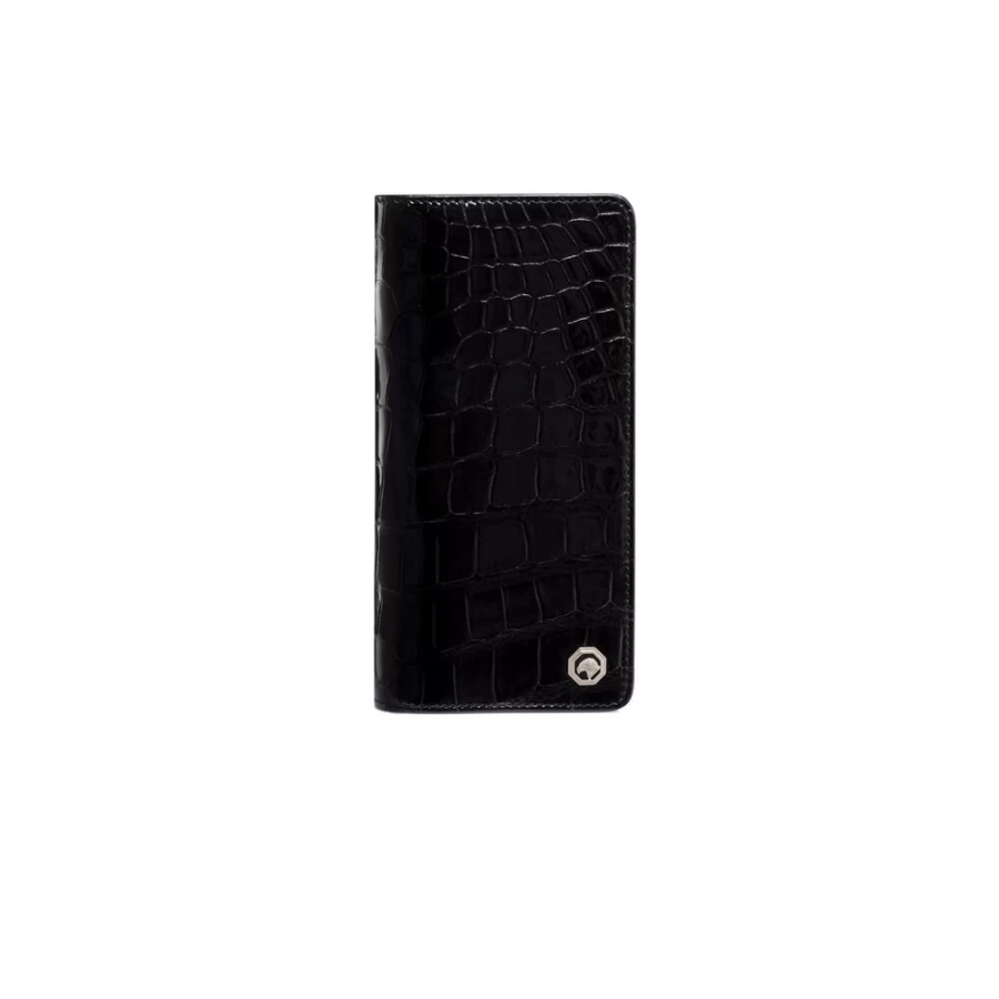 Stefano Ricci Diamante Crocodile Leather Bifold Wallet for Men Luxury Designer Billfold