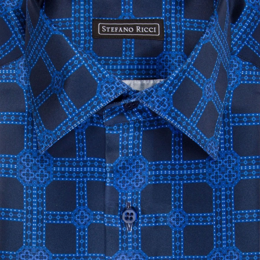 Stefano Ricci Handmade Ivrea Men's Shirt in Color 45202_003