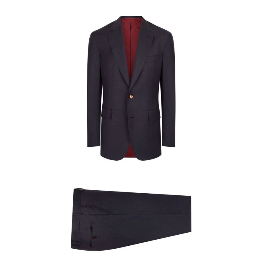 "Stefano Ricci Men's Luxury Two-Button Fiesole Suit – Premium Tailored Blazer for Gentlemen"
