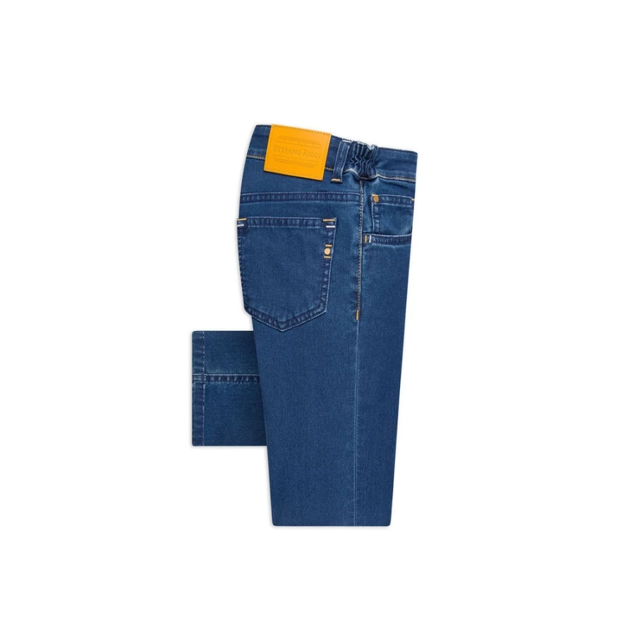 Stefano Ricci Junior Boys' Premium Denim Jeans for Kids - Stylish & Comfortable