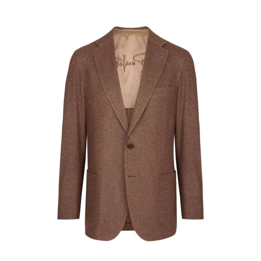 Stefano Ricci Men's Two-Button Knit Jacket in Premium Wool - Classic Style P00145_1011