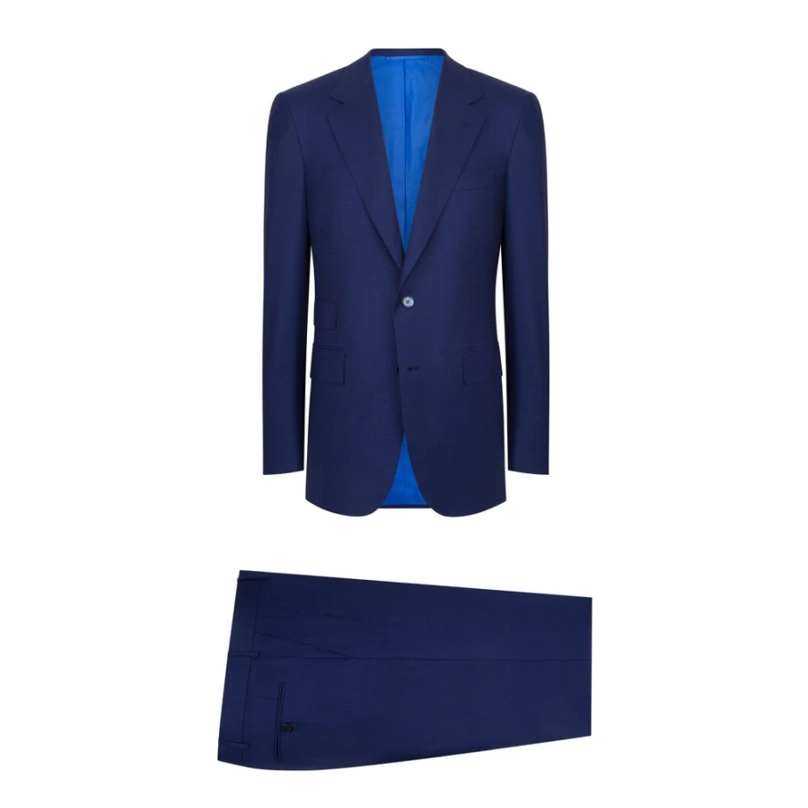"Stefano Ricci Men's Luxury Two-Button Suit – Premium Tailored Blazer"