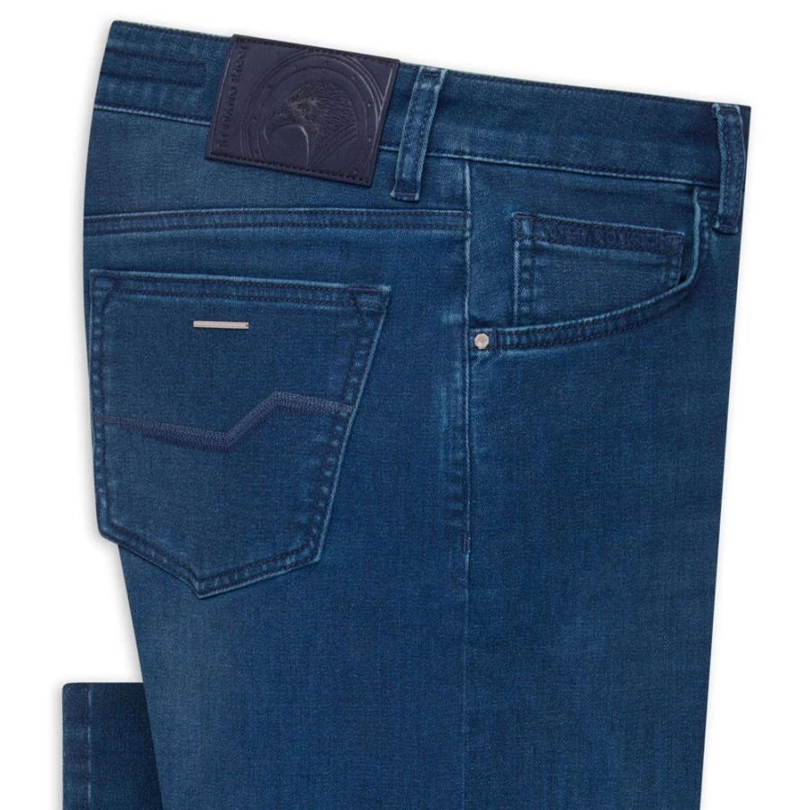 Stefano Ricci Men's Premium Luxury Jeans - High-End Denim for a Sophisticated Look