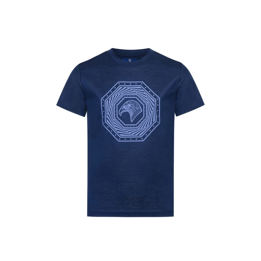 Stefano Ricci Junior Crewneck T-Shirt in Color B022 | Premium Cotton Comfort Fit