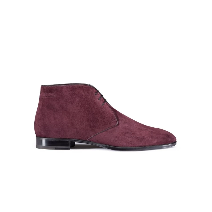 Stefano Ricci Men's Suede Chukka Boots | Luxe Casual Footwear for Style & Comfort