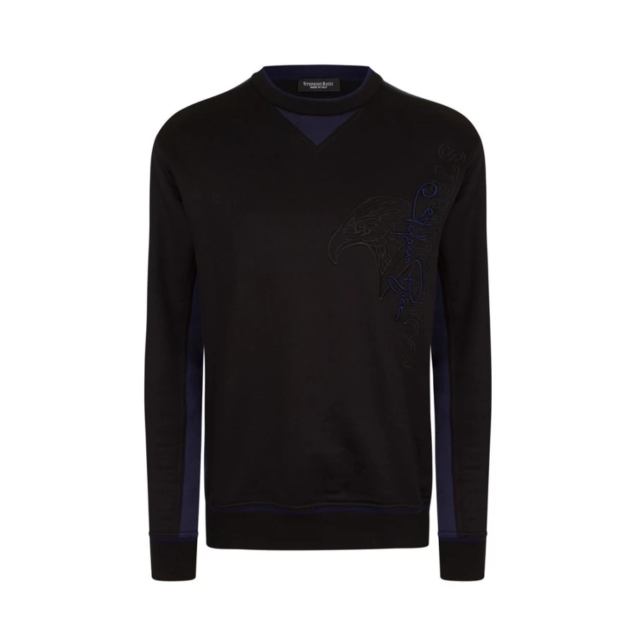Stefano Ricci Men's Premium Jogging Sweatshirt - Comfortable & Stylish Running Pullover