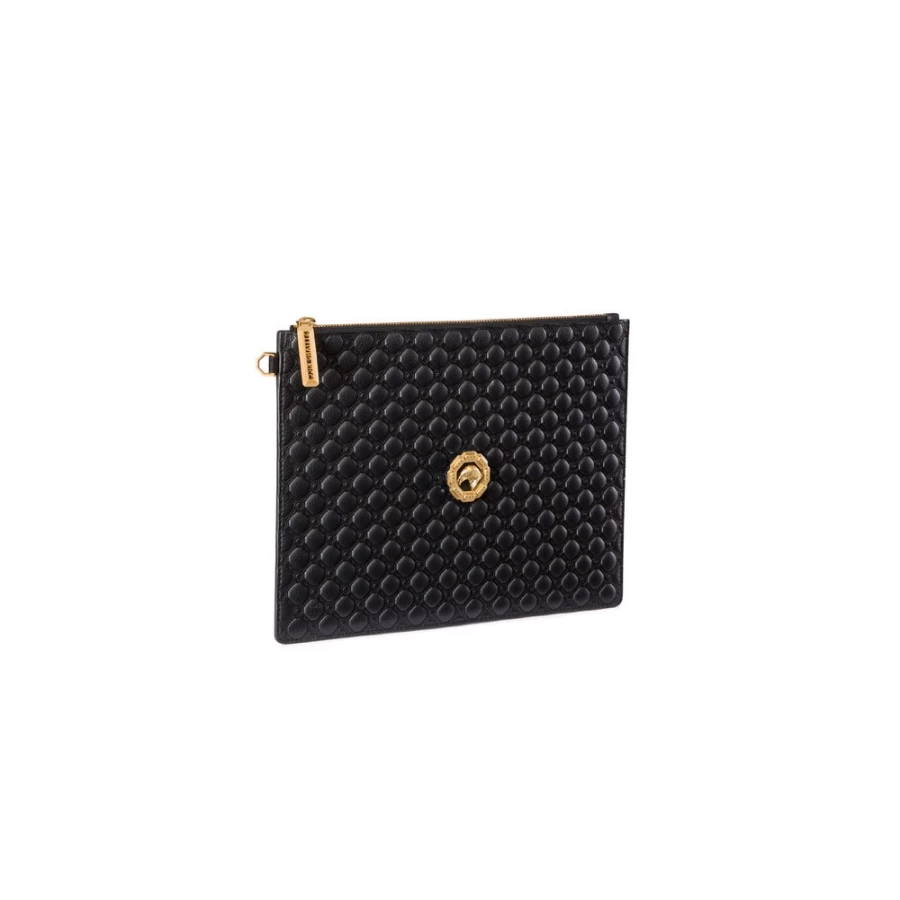 "Stefano Ricci Premium Calfskin Leather Medium Portfolio - Luxury Business Folder"