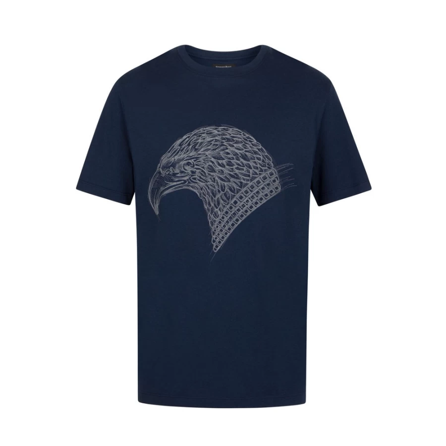 Stefano Ricci Men's B001 Crewneck T-Shirt | Premium Cotton Classic Fit