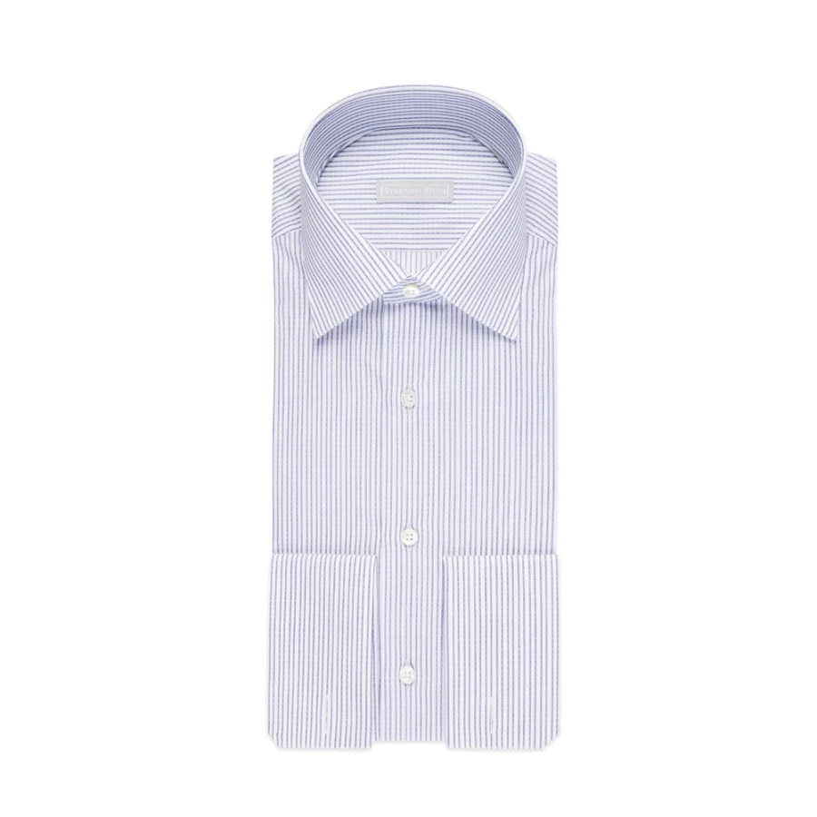 Stefano Ricci Men's Handmade Asti Shirt – Premium Luxury Cotton Dress Shirt