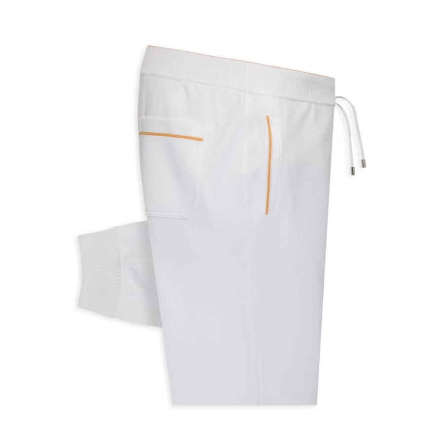 "Stefano Ricci Men's Luxury Knit Jogging Pants – Premium Comfort & Style"