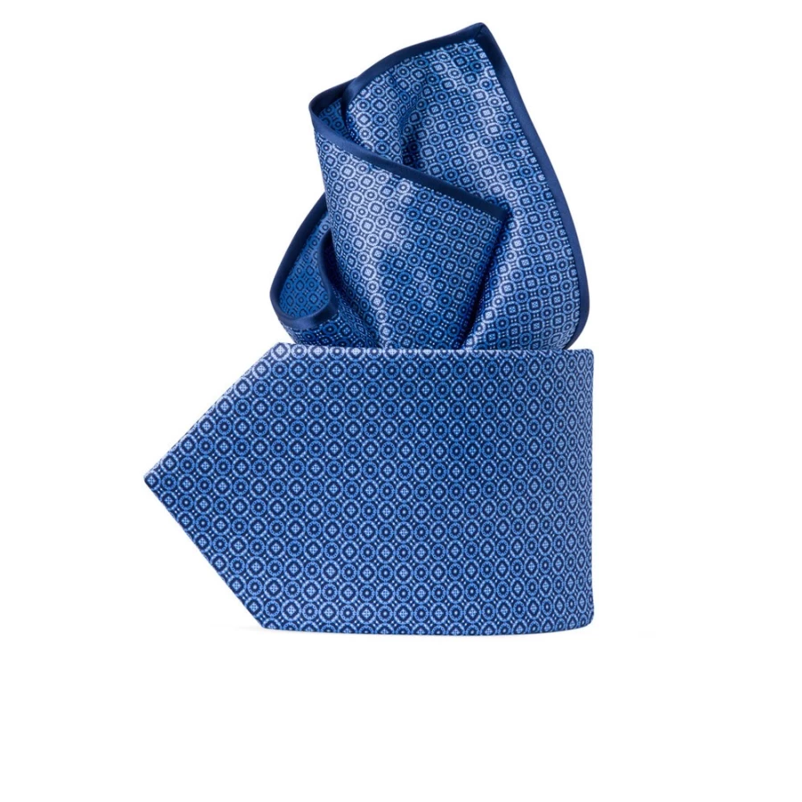 Stefano Ricci Luxury Hand-Printed Silk Tie Set in Elegant 47018_002 Color